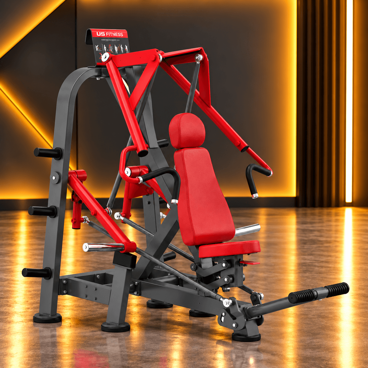 Super Inclined Chest Press 